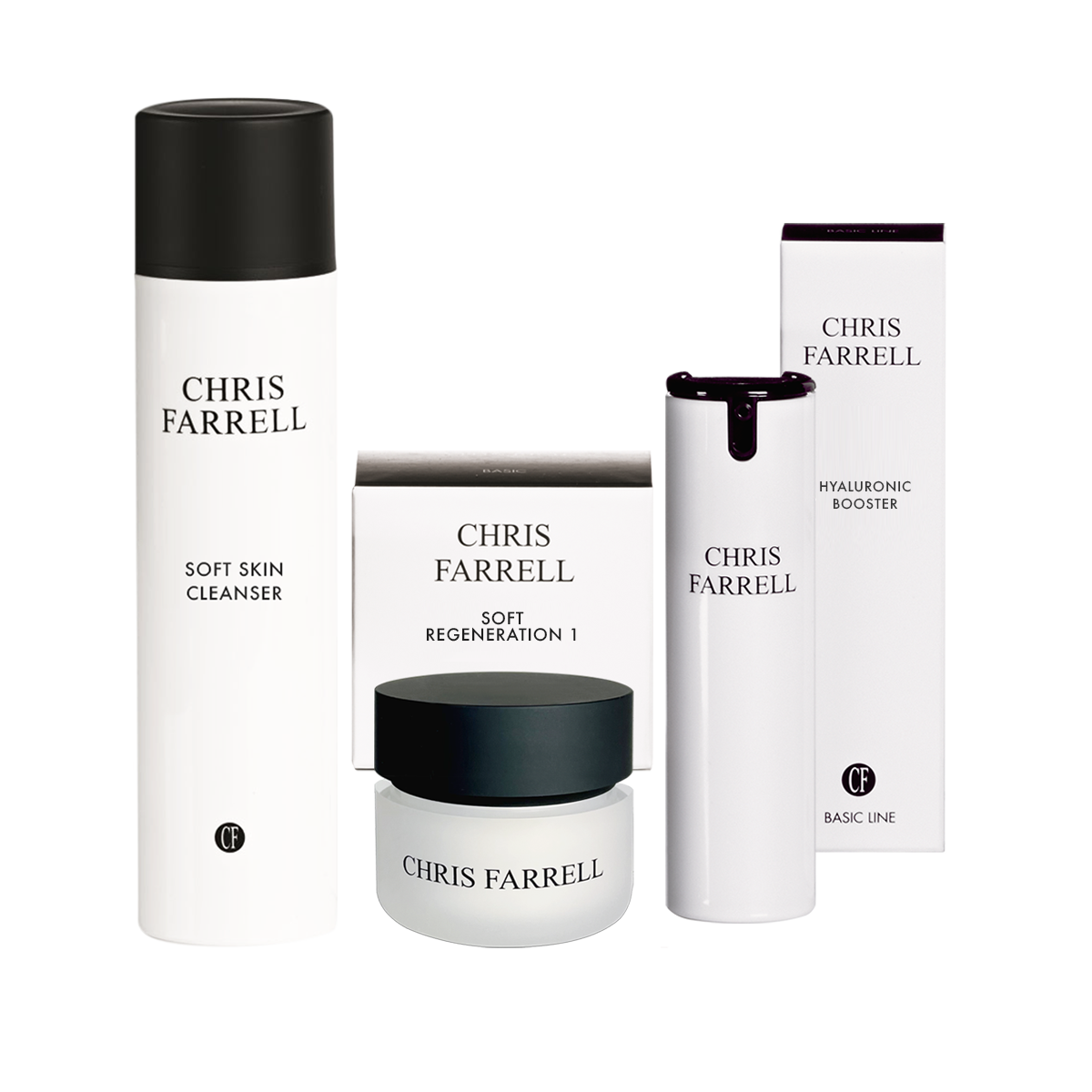 Set fettarme Haut 3tlg. I CHRIS FARRELL COSMETICS